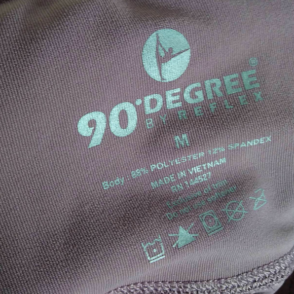 90 Degree by Reflex cut out mauve leggings size medium - Picture 7 of 7